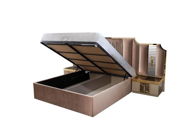 Бежевая спальня Маджестик, АРТ-Деко Бежевая спальня Маджестик, АРТ-Деко