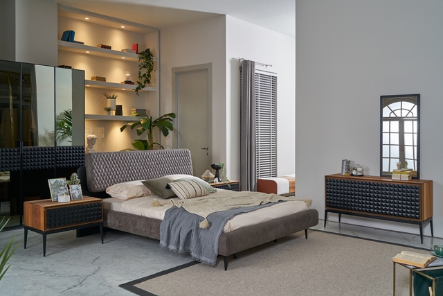 Спальня Пирамида в стиле лофт, Турция Спальня Пирамида в стиле лофт, Турция