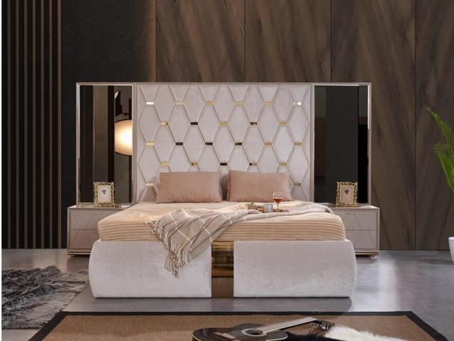 Кремовая спальня Прага в стиле АРТ-Деко, ISIL Кремовая спальня Прага в стиле АРТ-Деко, ISIL