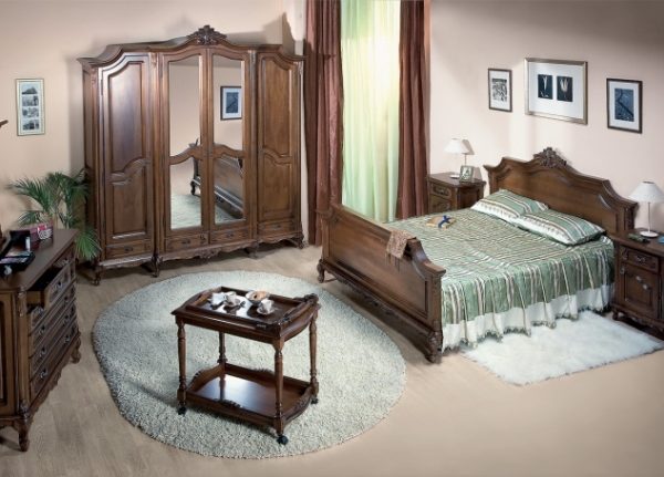 Румынская деревянная спальня Роял, Симекс