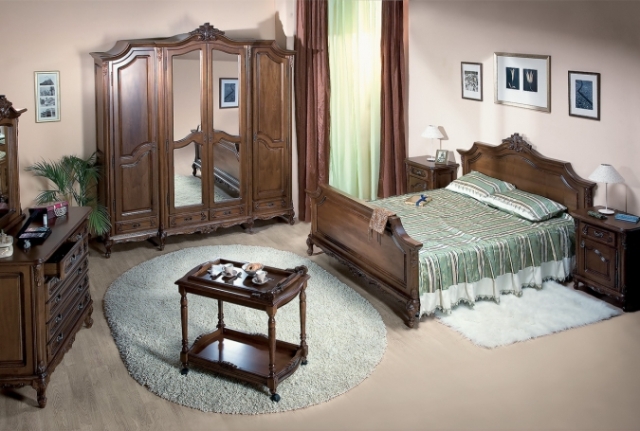Румынская деревянная спальня Роял, Симекс Румынская деревянная спальня Роял, Симекс