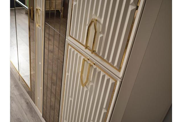 Бежевая спальня с золотом Седеф Бежевая спальня с золотом Седеф