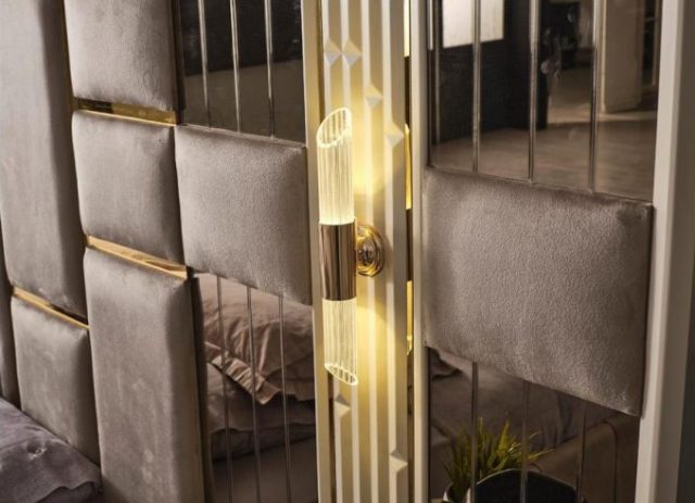 Бежевая спальня с золотом Седеф Бежевая спальня с золотом Седеф