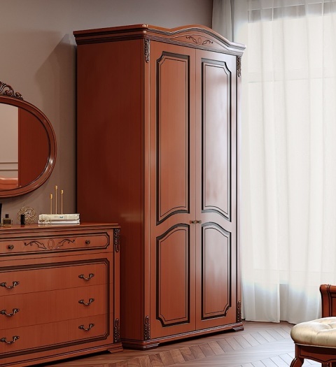 Коричневая деревянная спальня Версаль Коричневая деревянная спальня Версаль