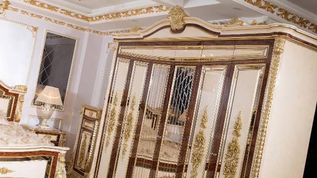 Белая спальня Визион Барокко Белая спальня Визион Барокко