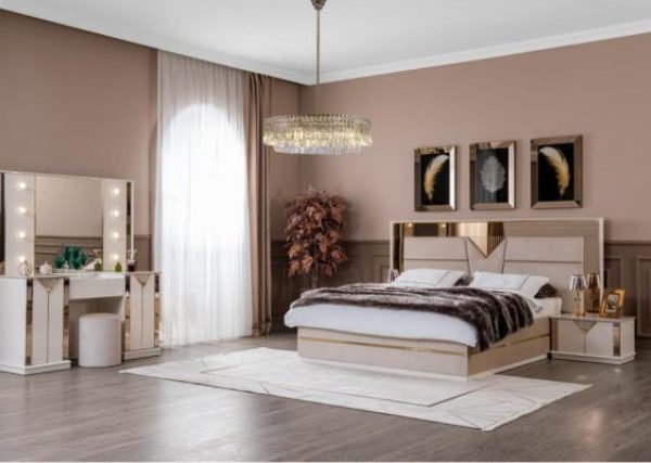 Белая спальня с золотом Графиня