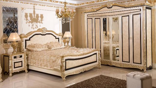 Белая спальня Визион Барокко Белая спальня Визион Барокко