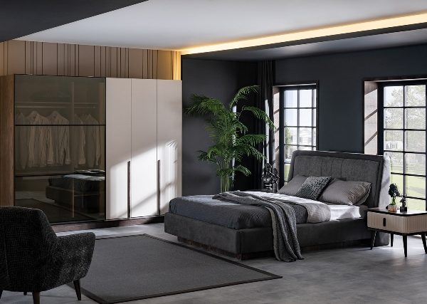 Стильная спальня Бровн