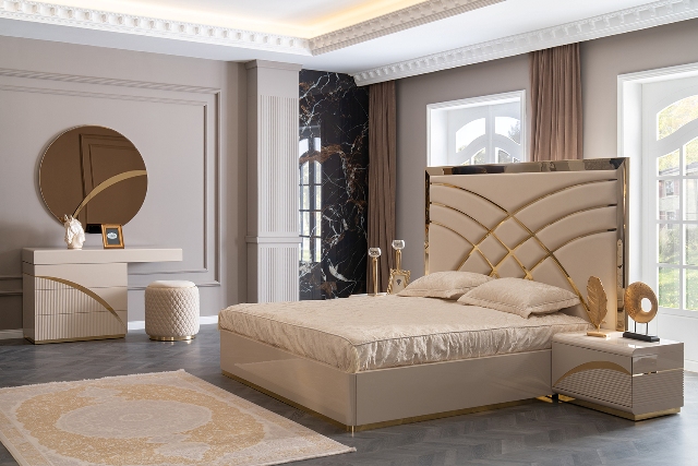 Мимоза-современная мебель для спальни АРТ-Деко, NELL