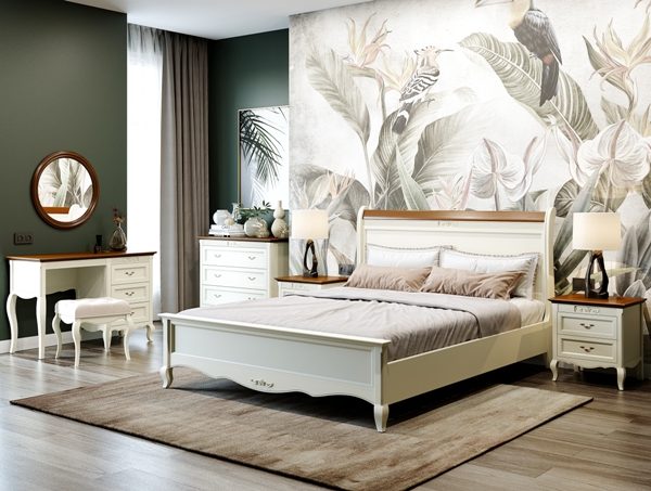 Классическая деревянная спальня Селена