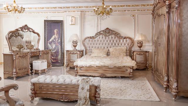 Классическая мебель для спальни Тугра, Турция Классическая мебель для спальни Тугра, Турция