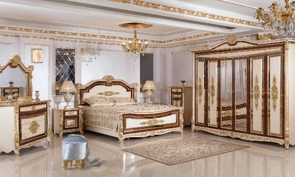 Белая спальня Визион Барокко