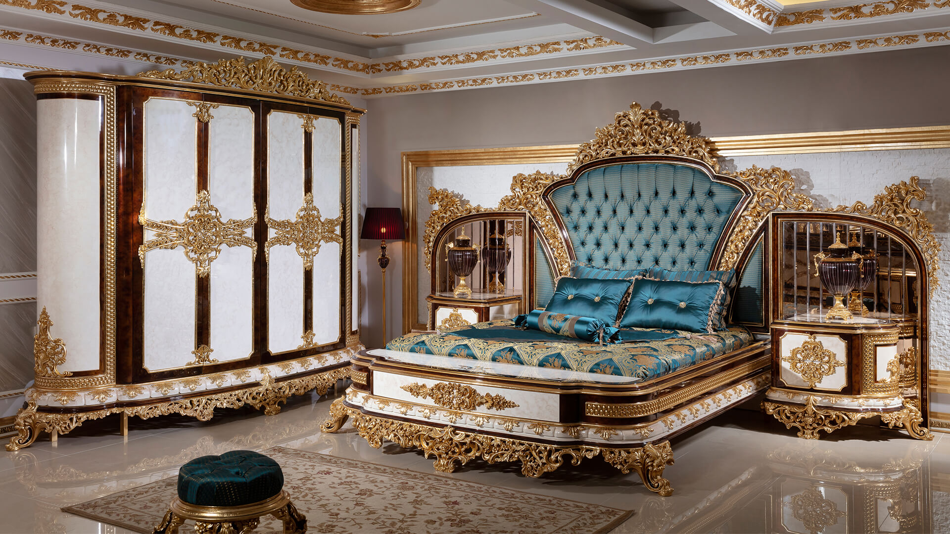 Королевская спальня Султан, барокко Королевская спальня Султан, барокко