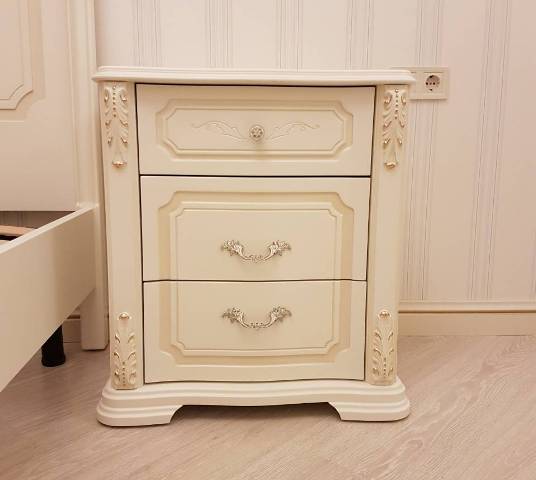 Белая классическая спальня Версаль Белая классическая спальня Версаль