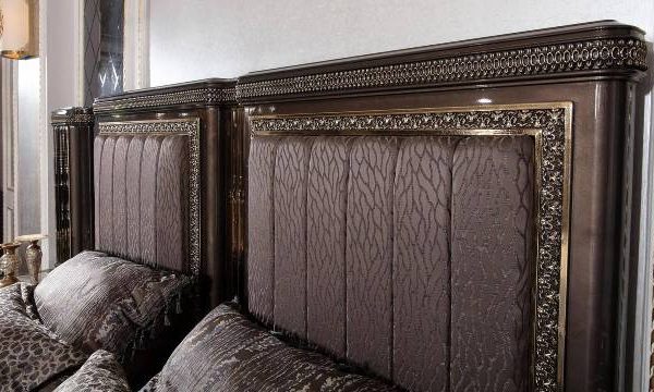 Ореховая спальня Ванесса в стиле АРТ-Деко