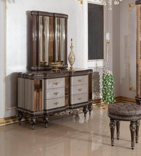 Ореховая спальня Ванесса в стиле АРТ-Деко Ореховая спальня Ванесса в стиле АРТ-Деко