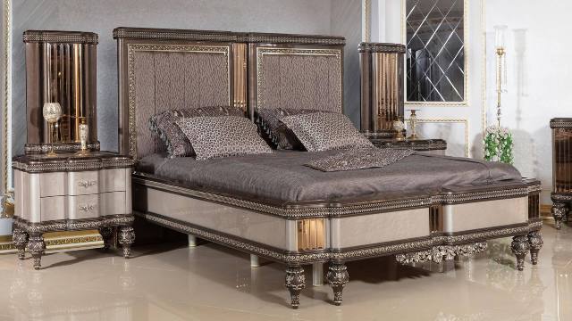 Ореховая спальня Ванесса в стиле АРТ-Деко Ореховая спальня Ванесса в стиле АРТ-Деко