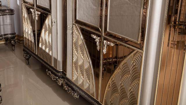 Ореховая спальня Ванесса в стиле АРТ-Деко Ореховая спальня Ванесса в стиле АРТ-Деко