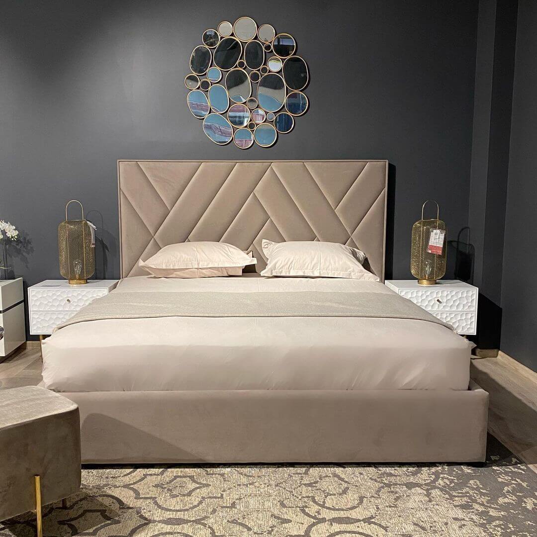 кровать мягкая двуспальная в интернет магазине spalnia.com.ua