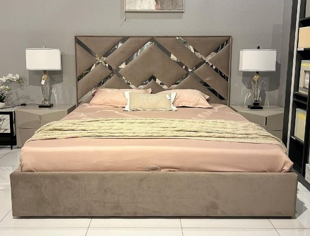 Современная мягкая кровать Меджик 1800 Современная мягкая кровать Меджик 1800