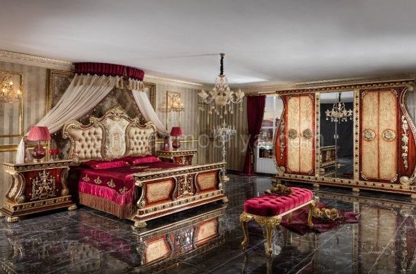 Классическая ореховая спальня Гондола