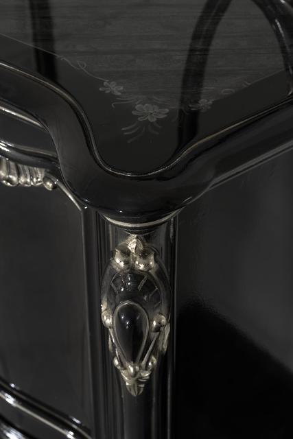 Мона Лиза черный классический комод Мона Лиза черный классический комод