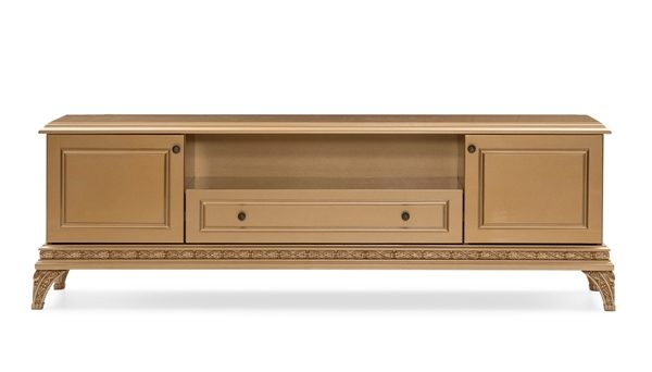 Пера золотая тумба под телевизор