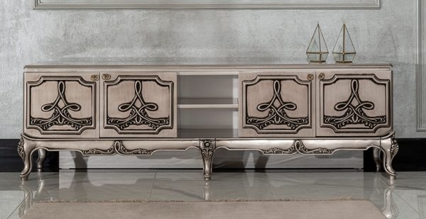 Пикассо-светлая тумба ТВ в спальню