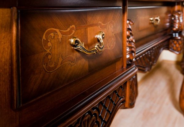 Престиж резная деревянная спальня