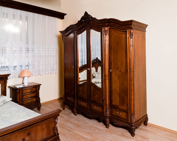 Престиж резная деревянная спальня Престиж резная деревянная спальня