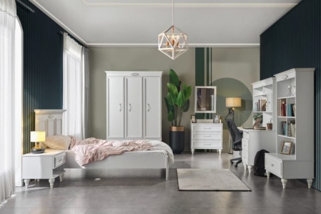 Александрия белая мебель в детскую Александрия белая мебель в детскую