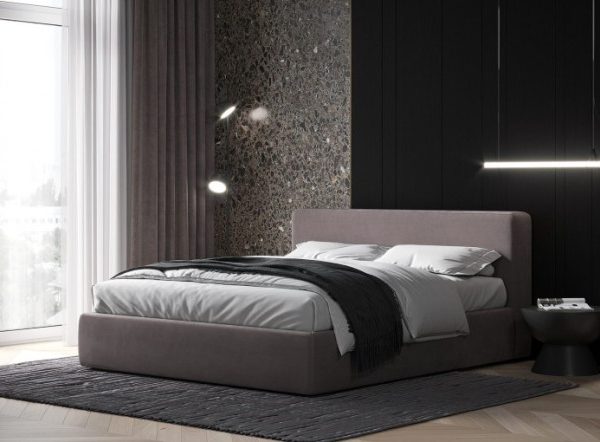 Современная мягкая кровать Пышта