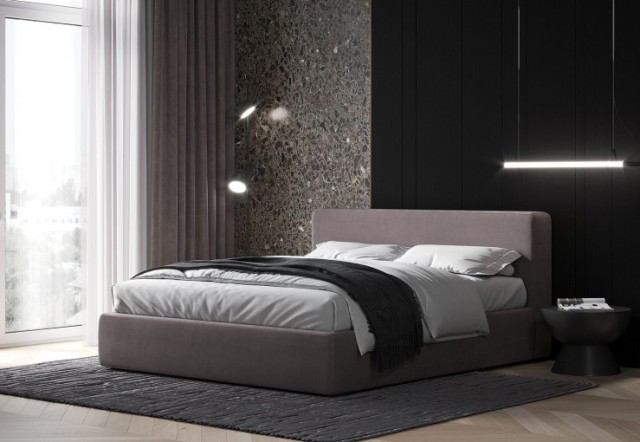 Современная мягкая кровать Пышта