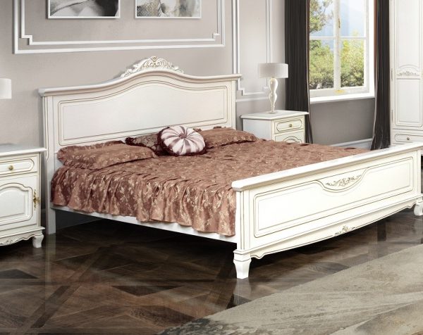 Элипс белая деревянная спальня, Румыния