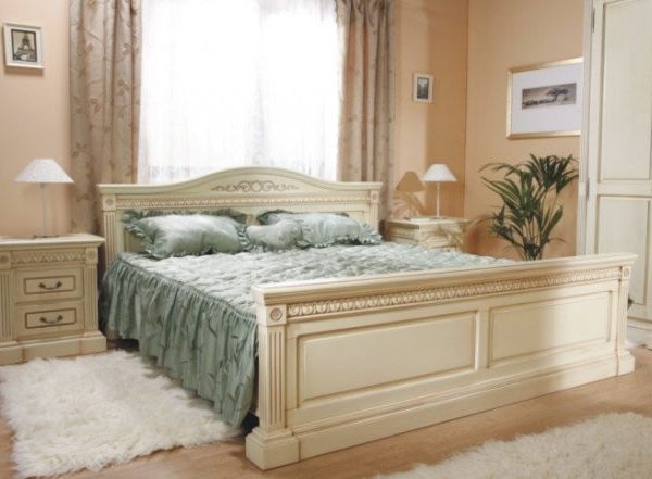 Белая деревянная спальня Венеция, Румыния