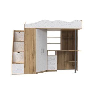 Кровать-чердак Бинки Binky ДС37А