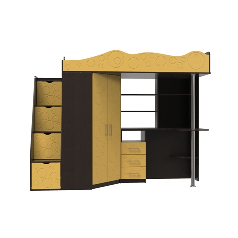 Кровать-чердак Бинки Binky ДС37А Кровать-чердак Бинки Binky ДС37А