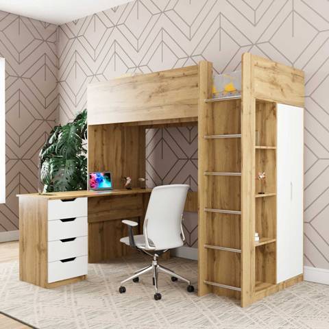 Детская кровать-чердак ДЮС33 Binky