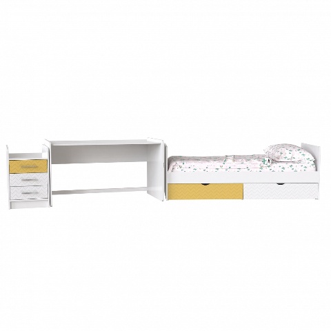 Детская кровать-трансформер Аляска ДС039