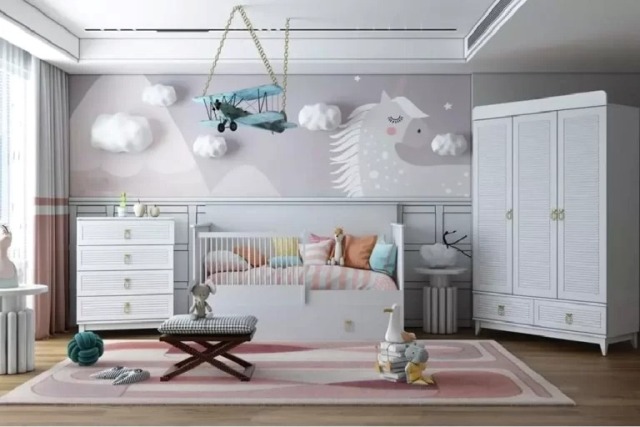 Лайт детская белая мебель Лайт детская белая мебель