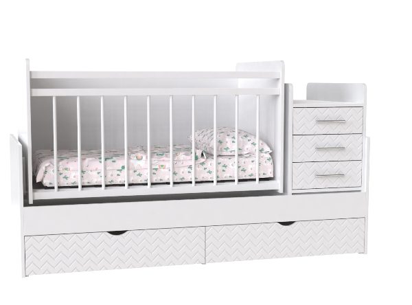 Детская кровать-трансформер Аляска ДС039