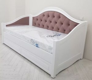 Детская кровать-софа Принцесса без резьбы