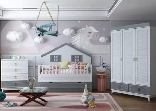 Домик-мебель в детскую комнату