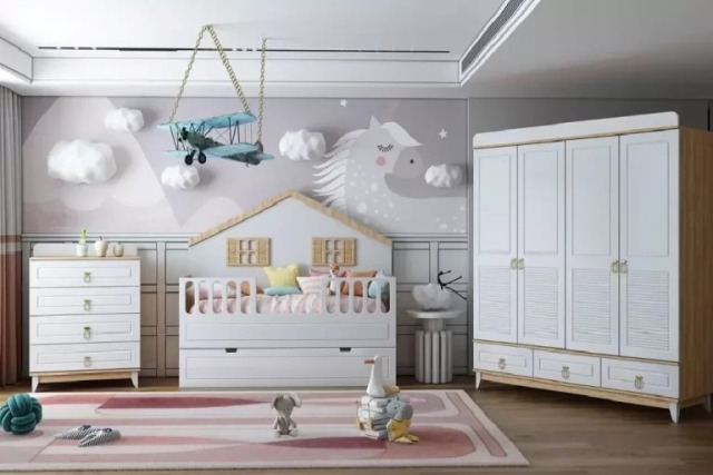 Домик-мебель в детскую комнату Домик-мебель в детскую комнату