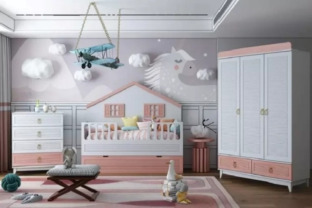 Домик-мебель в детскую комнату Домик-мебель в детскую комнату