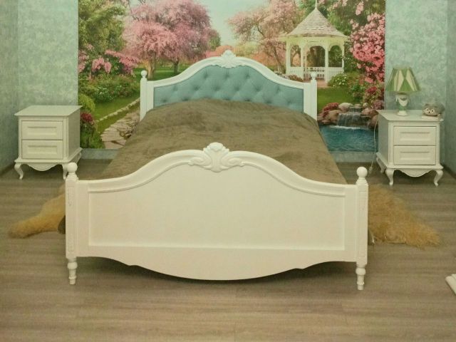 Белая кровать Алладин 1600 Белая кровать Алладин 1600