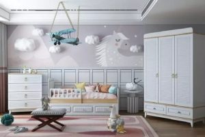 Белая мебель в детскую Элис