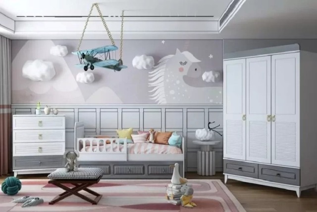 Белая мебель в детскую Элис Белая мебель в детскую Элис