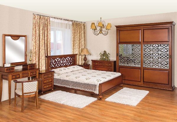 Ореховая спальня Глория
