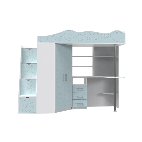 Кровать-чердак Бинки Binky ДС37А